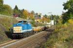 Spitzke V100-SP-001 mit einem Beuzug in Leutesdorf am 19.10.2012