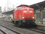 DB 212 274-5 f�hrt solo durch Beuel am 24.2.2011