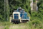 Aggerbahn 261 671-2 in Beuel am 10.6.2011