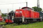 DB Museum 290 001-7 abgestellt in Koblenz-L�tzel am 13.7.2012