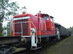 360 583-9 steht ebenfalls im Eisenbahnmuseum in Bochum-Dahlhausen,aber auch diese sch�ne und noch sehr gut erhaltene Diesellok  muss leider  auch noch zur Hauptunertsuchung dises Bild ist vom