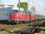 DB V200 116 mit einem Sonderzug nach Hamburg in K�ln Hbf am 7.5.201