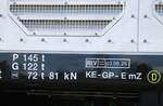 Die ELP/hvle 159 272 wurde erst vor 3 Wochen zugelassen, REV 03.09.2025