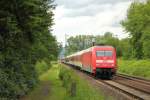 DB 101 007-3 in Unkel am 15.6.2012