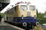 E10 1239 in Altenbeken am 2.7.2011. Gru� an das Br 103 EV. Team