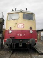 DB 113 311-5 im DB Museum Koblenz am 17.9.2011