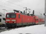 DB 143 919-9 mit dem RB27 in K�ln Deutz am 2.1.11