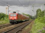 DB 143 835-7 in Oberkassel am 8.8.2011