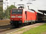 DB 146 023-7 mit technischen Problemen in K�ln West am 5.8.2011