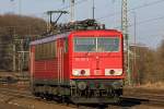DB 155 061-5 in K�ln West am 10.2.2012