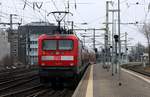 112 168 kam mit ihrem Zug aus Kiel endete in Neum�nster und fuhr wenig sp�ter als RE7 nach Flensburg.