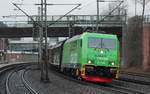 GreenCargo Br 5406(Br 9180 618 5406-6 D-GC (REV/01.11.18) mit nem G�ter-Zug nach Maschen.