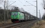 GC Br 5406 mit G�terzug Einfahrt Padborg 24.03.2021