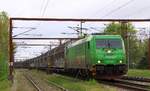Auf gehts mit freundlichem Huuup Richtung S�den.....GC 5404 mit dem Volvo Zug Ausfahrt Padborg/DK.