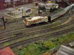 Der Science Express im Modell zusehen in Troisdorf bei Sankt Augustin Modellbahn
