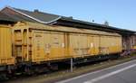 D-HFW 37 80 2752 001-4, Gattung Habis, H.F Wiebe 725 Begleitwagen (Uerdingen 1977) Nieb�ll 19.03.2021