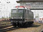 E50 091 auf der Lokparade in Koblenz-L�tzel am 21.5.2011