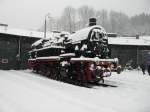 93 230 im Eisenbahnmuseum Dieringhausen am 5.12.10