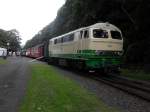 BEG Lok D5 im Bahnhof Brohl am 28.8.10
