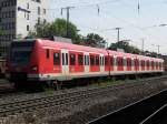 ET 423 von der S-Bahn M�nchen bei der durchfahrt durch K�ln West am 5.6.10