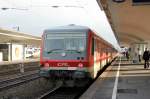CFL 928 505 als RE12 zu Gast in K�ln Messe Deutz am 6.1.2012  