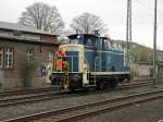 RSE 365 131-2 beim Rangieren in Beuel am 5.4.2011.