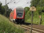 Dosto-Steuerwagen Gen.2 in Unkel am 28.5.2011