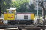 sonstige/694929/sncf-infra-y-9041-steht-am SNCF Infra Y 9041 steht am 3 Juni 2014 in Chambery.