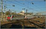 Die SNCF BB 26160 verlsst mit dem IC  Vauban  Zrich - Bruxelles Mulhouse.
10. Dez. 2013