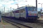 SNCF GrandEst 26150 schiebt am 29 Mai 2019 ein TER-2000 nach basel aus Strasbourg aus.