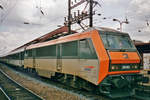 bb-26000-2/672526/am-28-juli-1999-steht-26193 Am 28 Juli 1999 steht 26193 in Strasbourg Gare centrale.