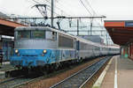 Am 30 Mai 2008 steht 25258 mit ein CoRail nach Genf in Chambery.