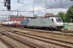 Akiem 186 184 durchfahrt am 29 Juni 2016 Antwerpen-Berchem.