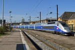 Am 28 März 2017 verlässt TGV 4713 Metz-Ville.