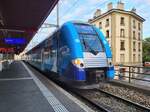 Der SNCF Z24606 ist als TER von Grenoble kommend  in Genève  eingetroffen.