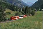 Ein SNCF Z 850 hat Vallorcine verlassen und ist nun auf dem Weg in Richtung Chamonix.