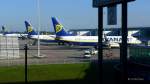 Ryanair on Stansted Airport, GB.