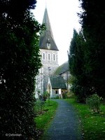 St Mary's Church in Apsley End, Hertfordshire, England. Kirche geweiht in 1871.