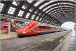 Der FS Trenitalia Frecciarossa ETR 500 043 verl�sst Milano Centrale. 

30. Sept. 2026
