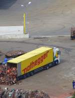 DAF-Sattelzug bei Brixlegg am 4.4.2012.