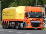 DAF CF Sattelzug aus Polen in Neubrandenburg.