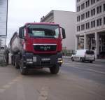 MAN Kipper in Berlin.