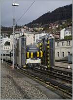 In Montreux wird der MOB Alpina Be 4/4 9204 gründlich geputzt.

7. Dez. 2024 
