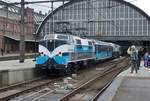 br-1200/675097/railpromo-1215-verlaesst-mit-der-dinner RailPromo 1215 verlässt mit der Dinner Train am 16 April 2016 Amsterdam Centraal.