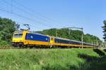 br-186-traxx-140ms/558884/ns-186-115-durchfahrt-tilburg-am NS 186 115 durchfahrt Tilburg am 26 Mai 2017.