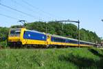 NS 186 002 passiert Tilburg am 26 Mai 2017.