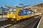 br-186-traxx-140ms/587896/ns-186-015-steht-am-4 NS 186 015 steht am 4 November 2017 in Tilburg.