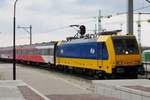 NS 186 018 treft am 14 Februar 2014 in Breda (NL) ein.