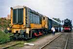 Ex-NS 636 steht in Beekbergen am 2 September 2000.