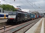 ERS 189 201 durchfahrt am 16 Juli 2016 Dordrecht Centraal.